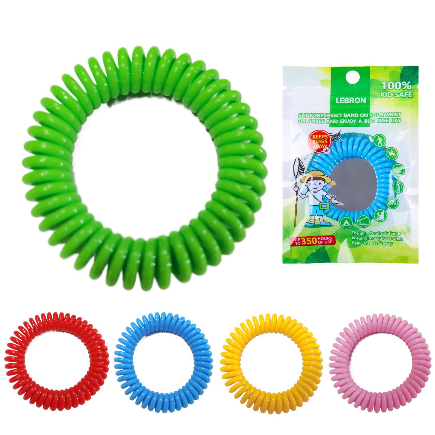 Natural Waterproof Mosquito Repellent Wristband 9