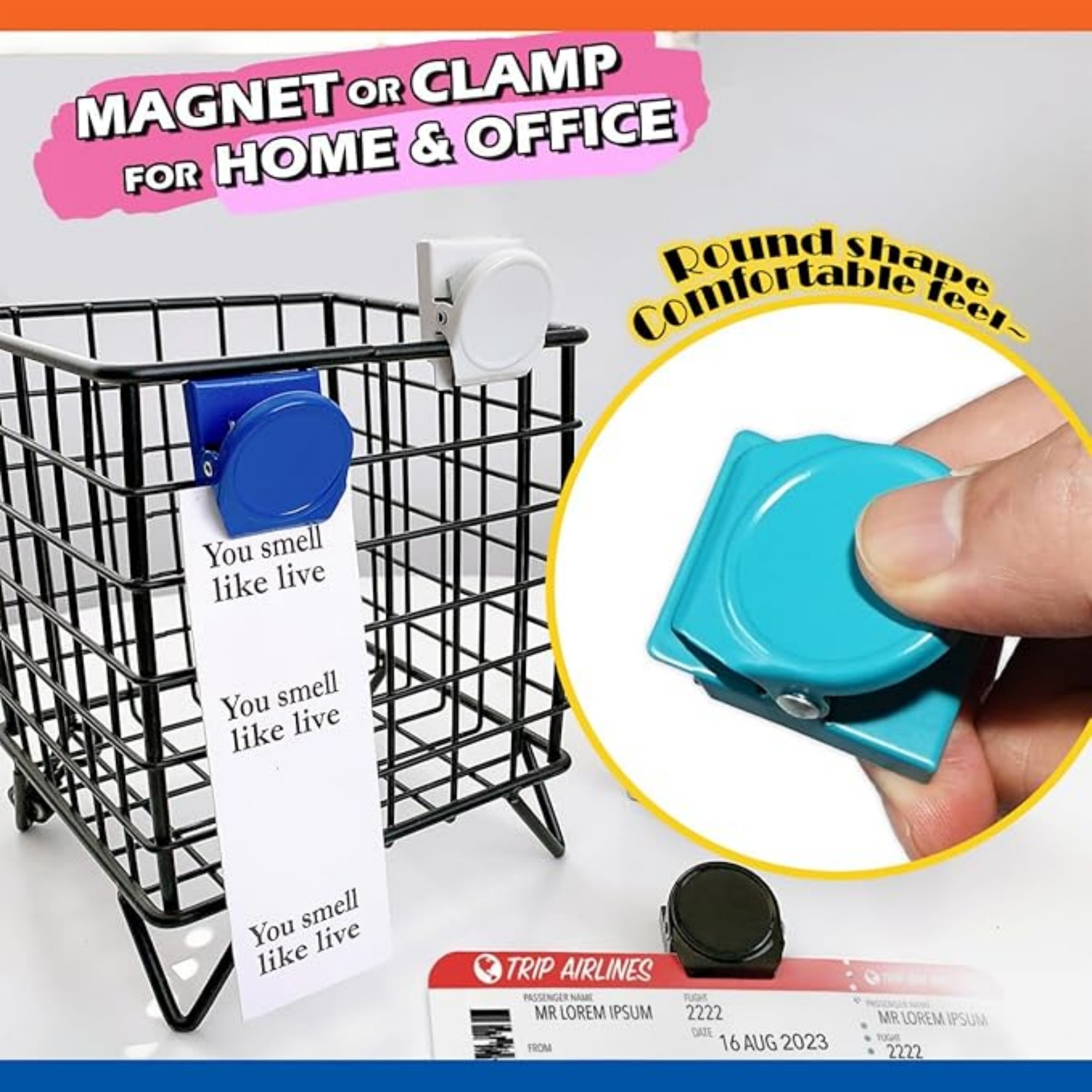Colorful Magnet Clips 7