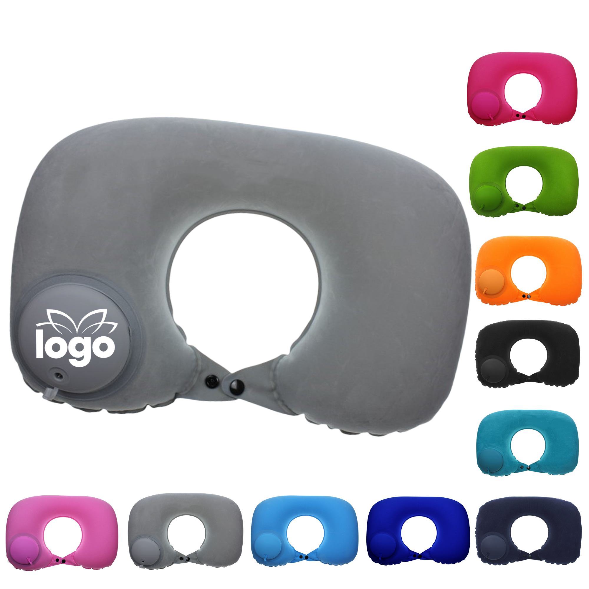 Comfortable Inflatable U-Shaped Pillow 1