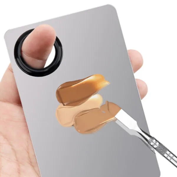 Makeup Palette Art Pigment Pallet With Spatula 1