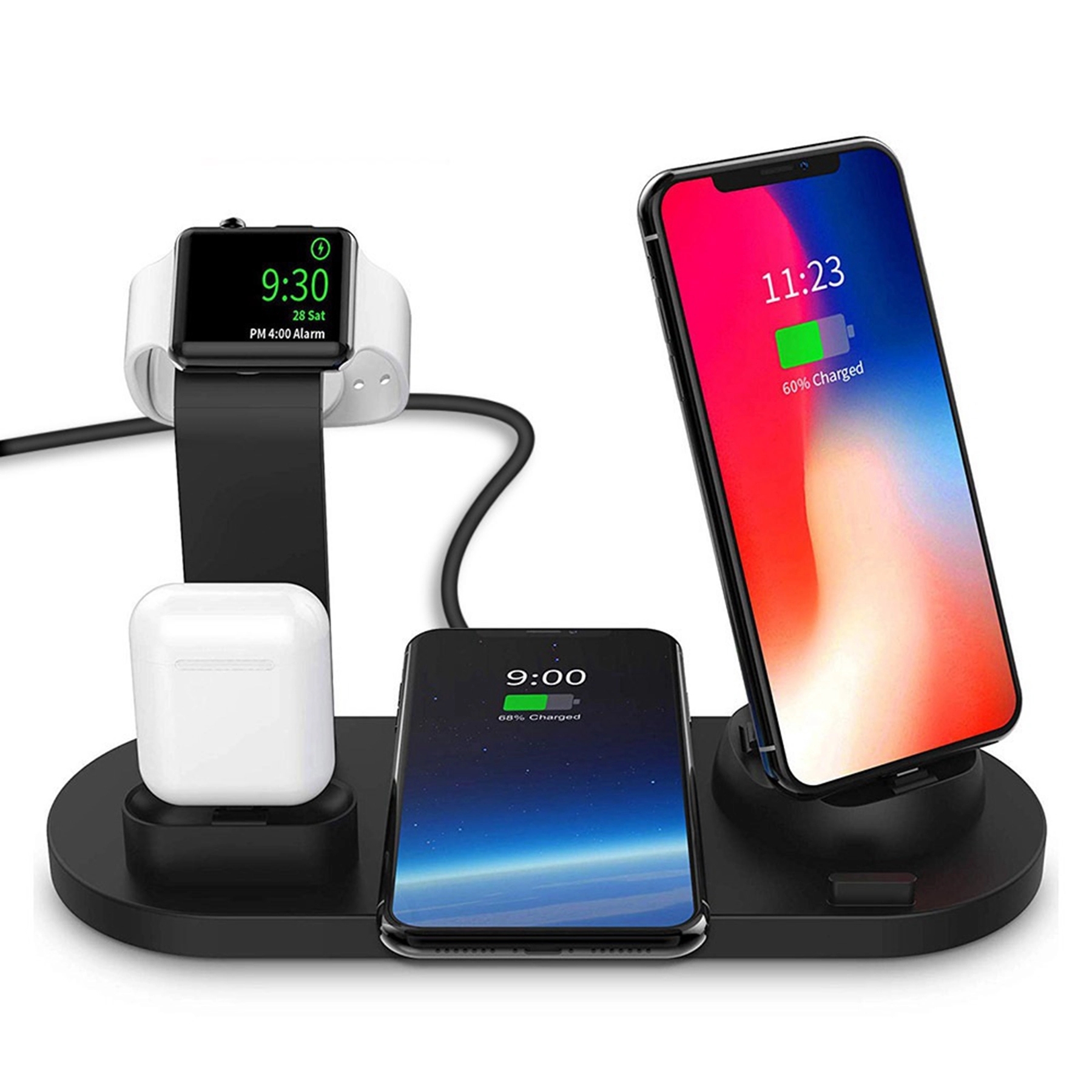 3 in 1 Wireless Charger for Cellphone Watch Earphone 1