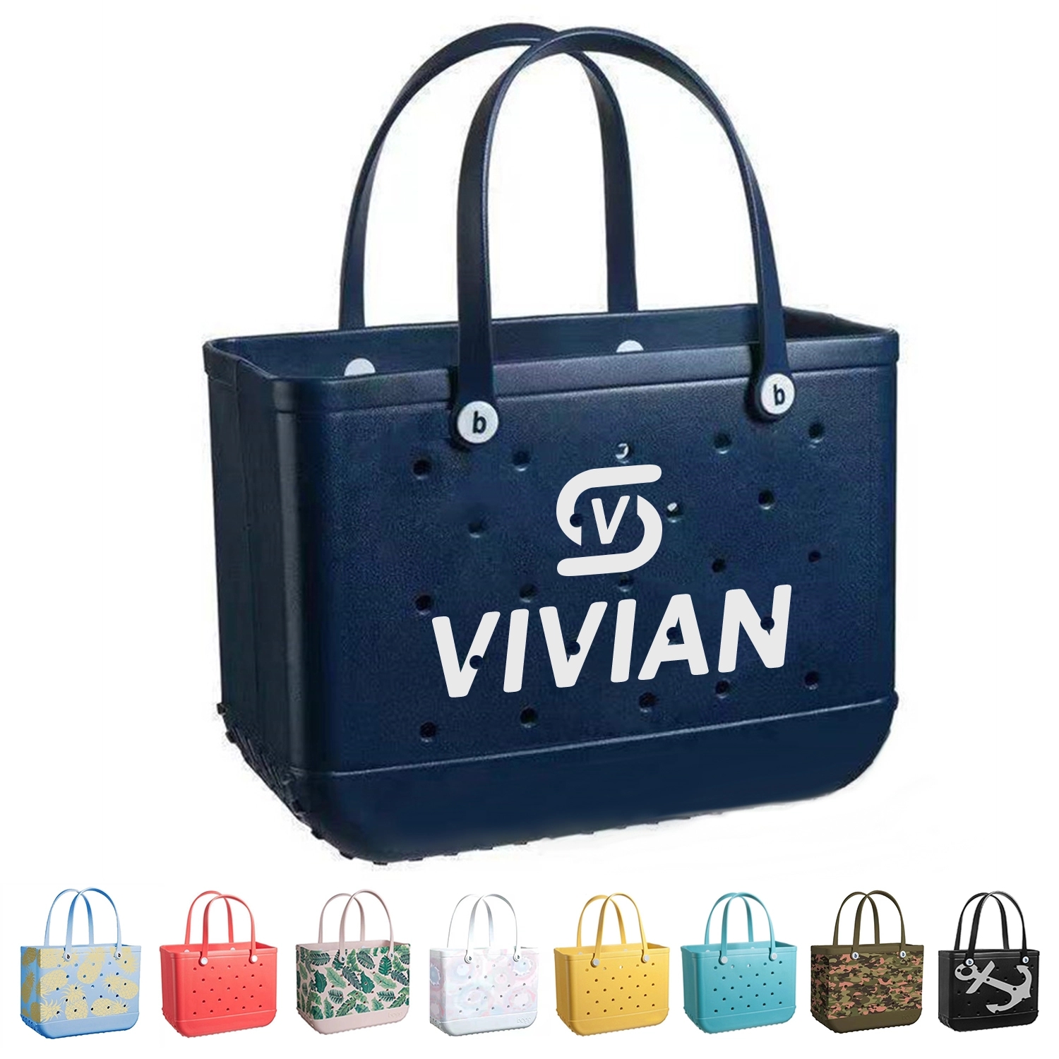 Eva Beachbag W/ Holes- Pet Bag- Handbag 3