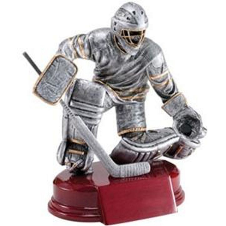 5-1/4" Hockey-Goalie Resin Figure 2