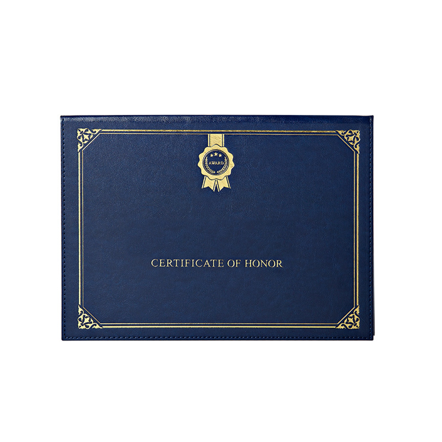 PU Diploma Cover with Moire Background 3