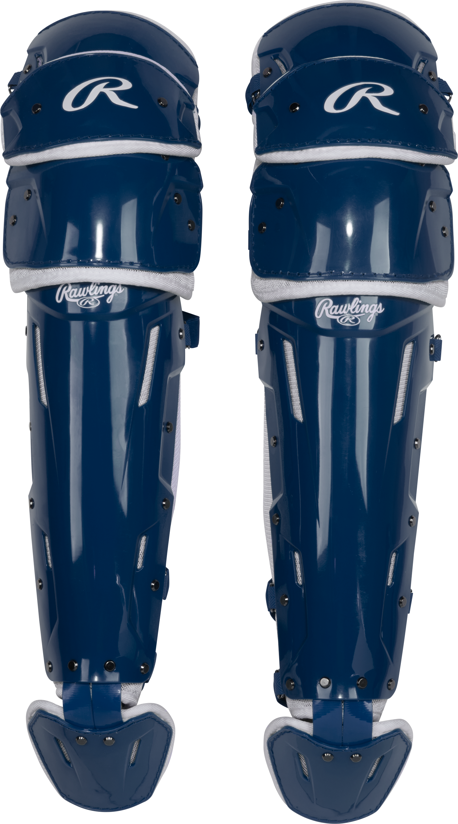 Rawlings Mach Pro Series Catcher's Leg Guards | Adjustable Fit 6