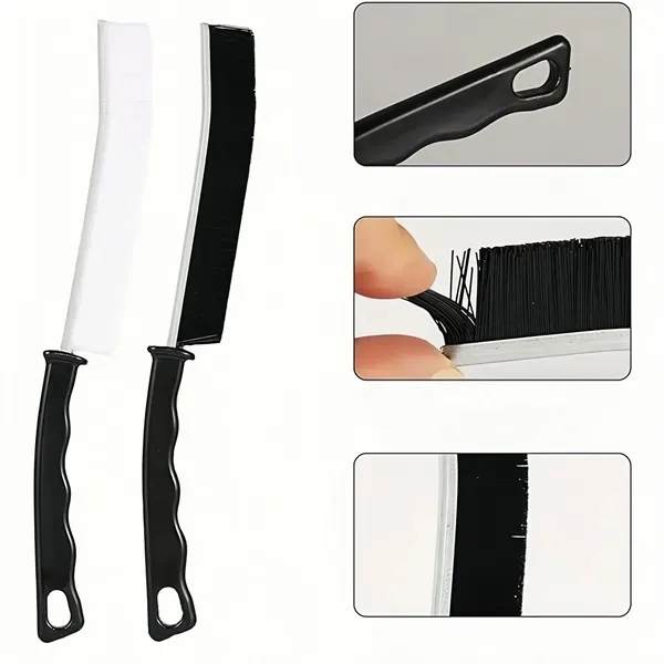 Hard Bristle Crevice Cleaning Brush - Ideal for Tight Spaces 5