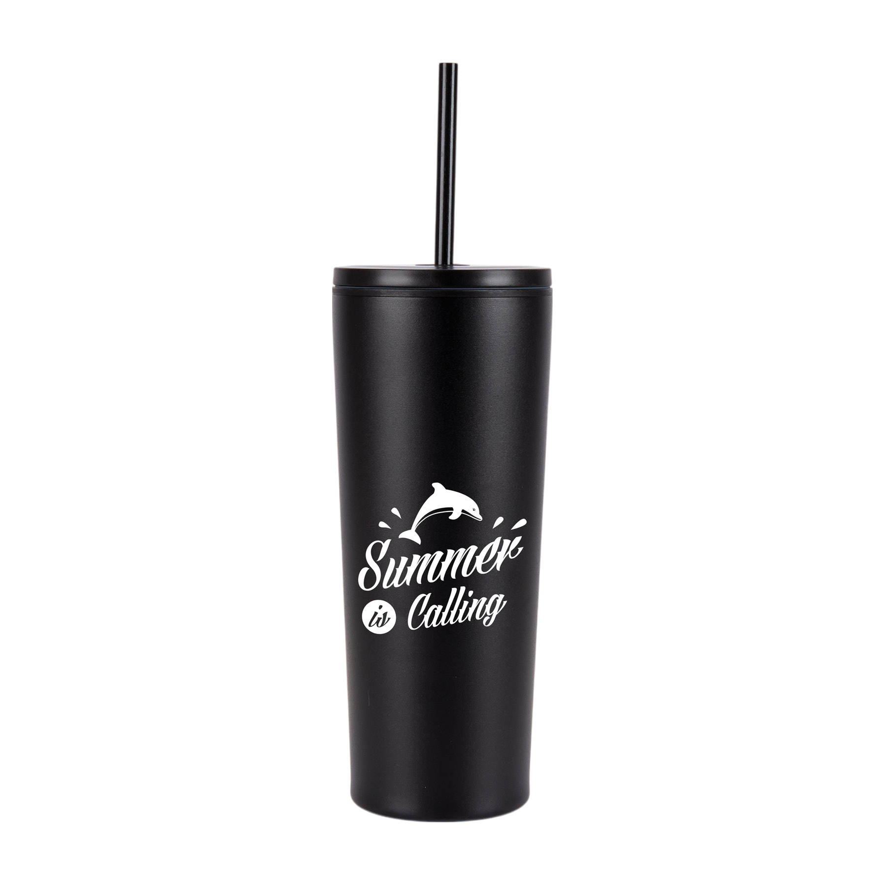 Bayard 24 oz. Double Wall Steel/PP Liner Straw Tumbler 47