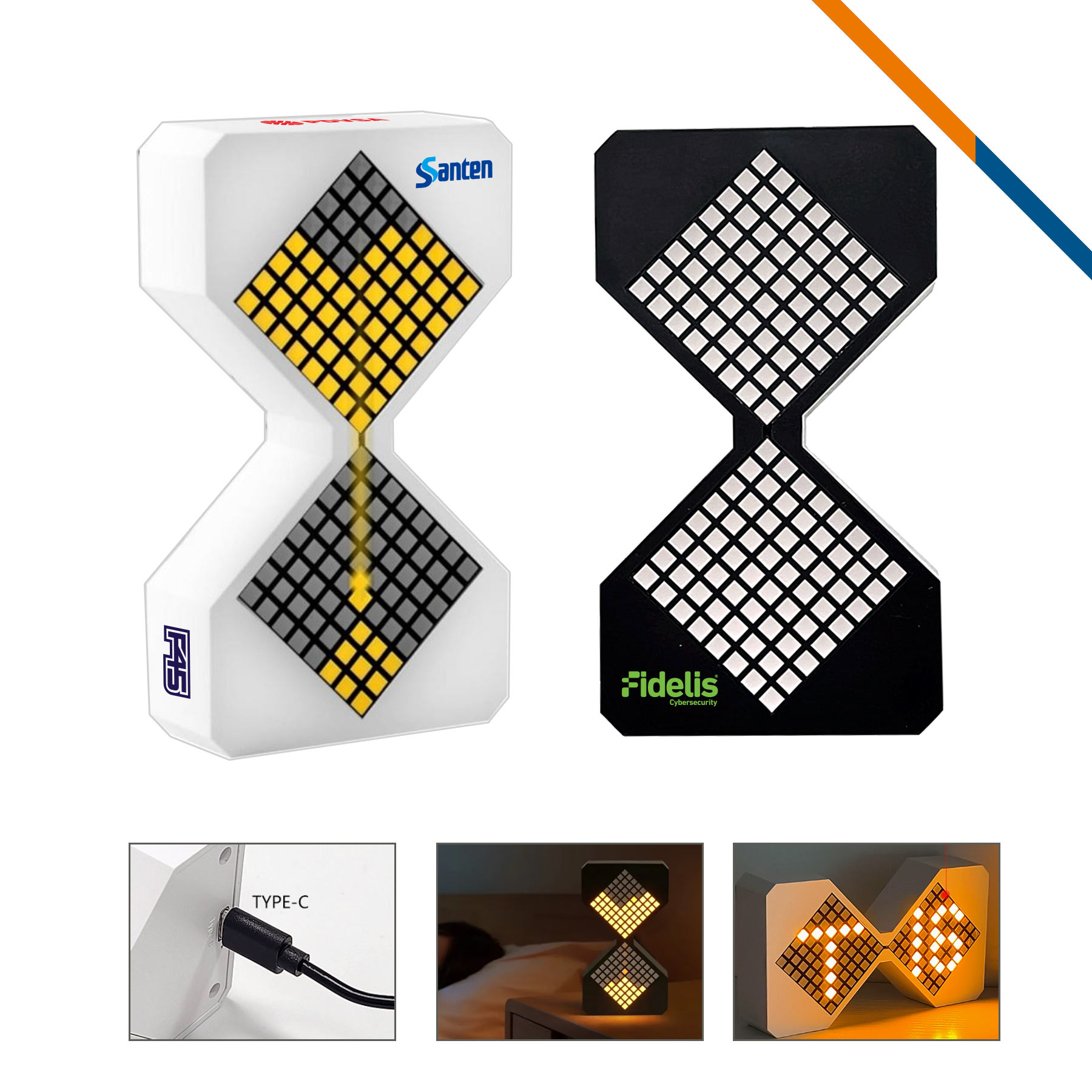 GrainFlip Hourglass Desk Night Light 2