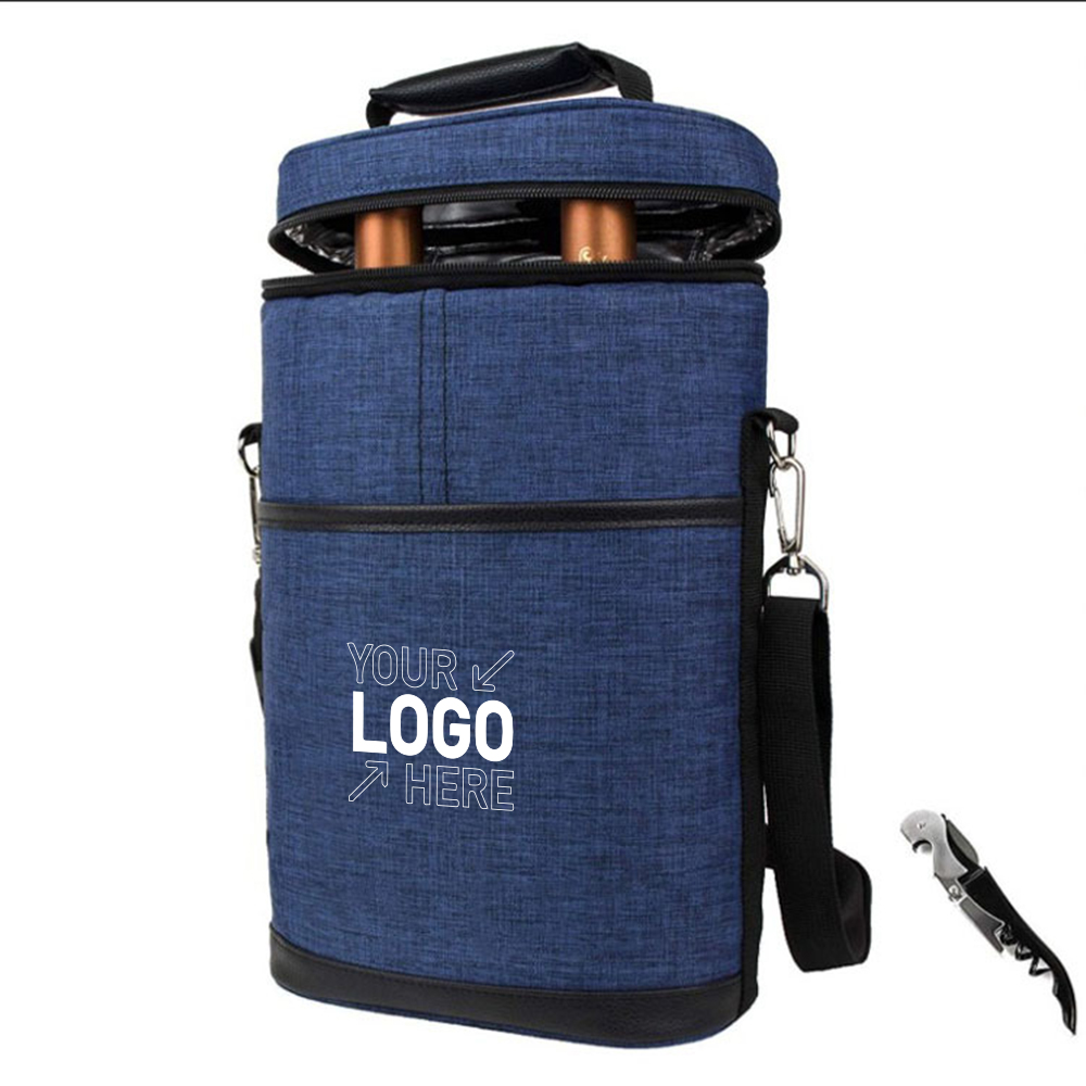 Insulated Wine Carrier Bag for Travel