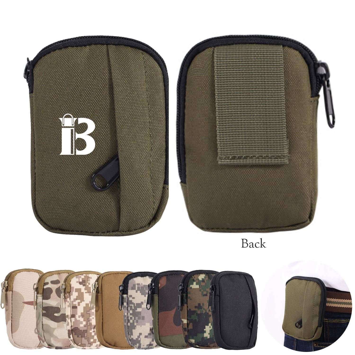 Outdoor 800D nylon tactical belt bag 3