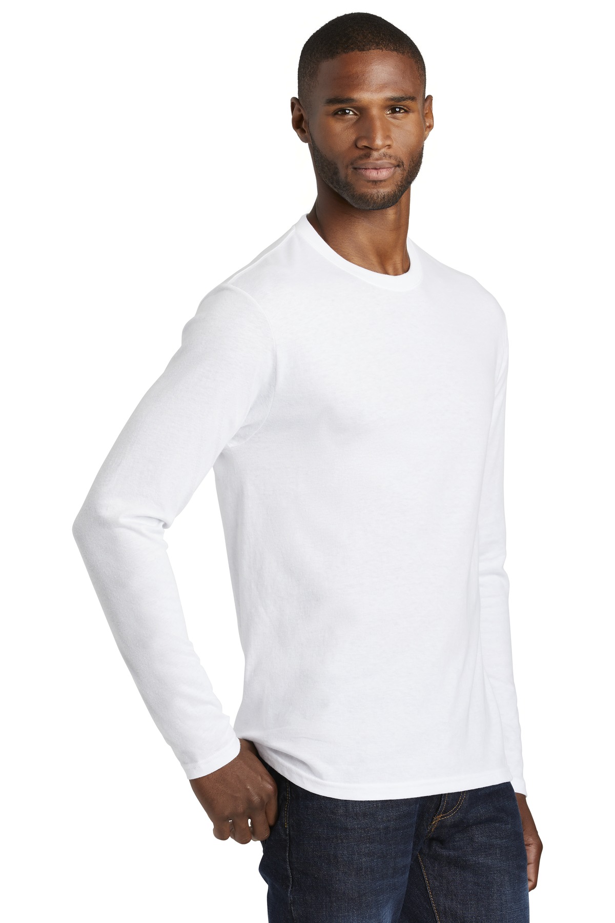 Port & Co Long Sleeve Fan Favorite Blend Tee. PC455LS 40