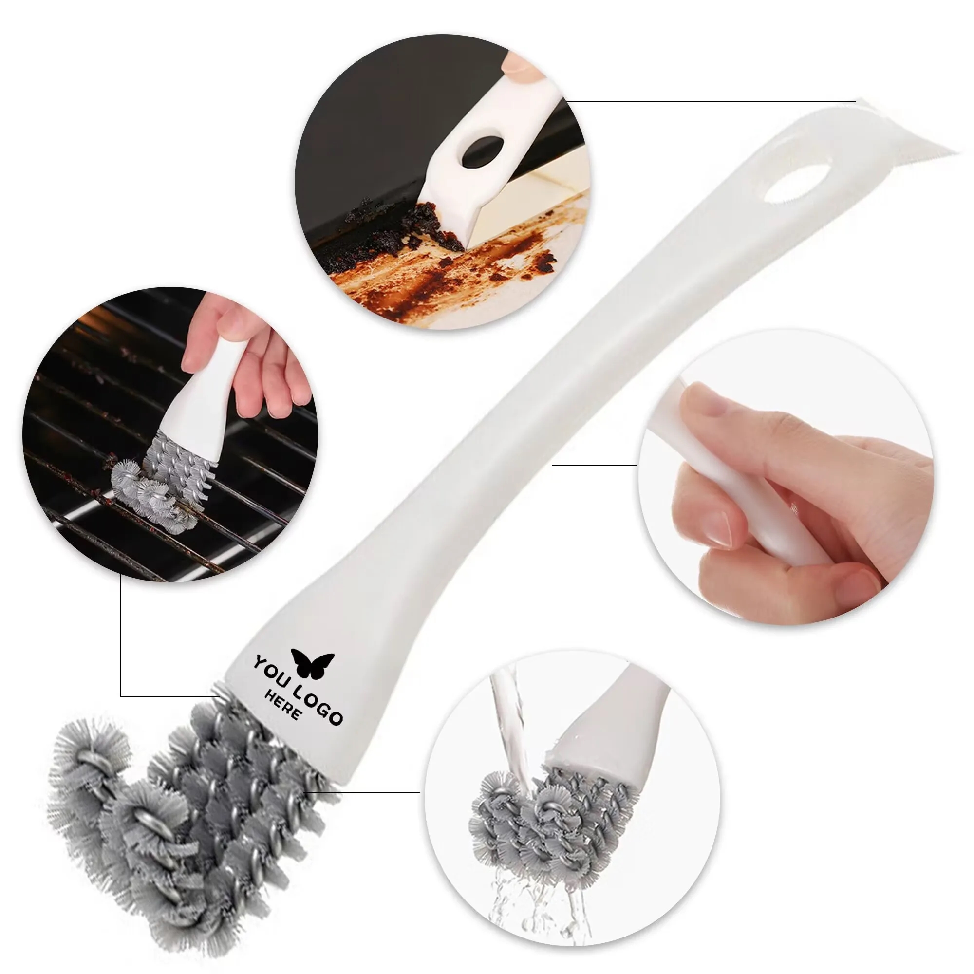 BBQ Grill Cleaning Brush 10
