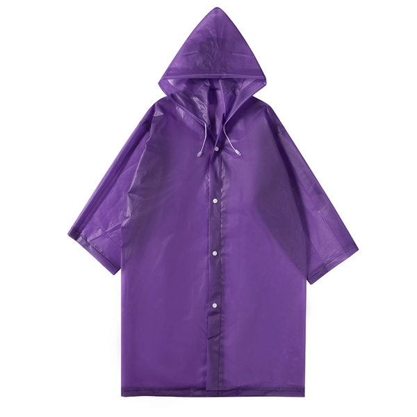 Reusable Raincoat Rain Poncho Jacket Slicker for Children 8