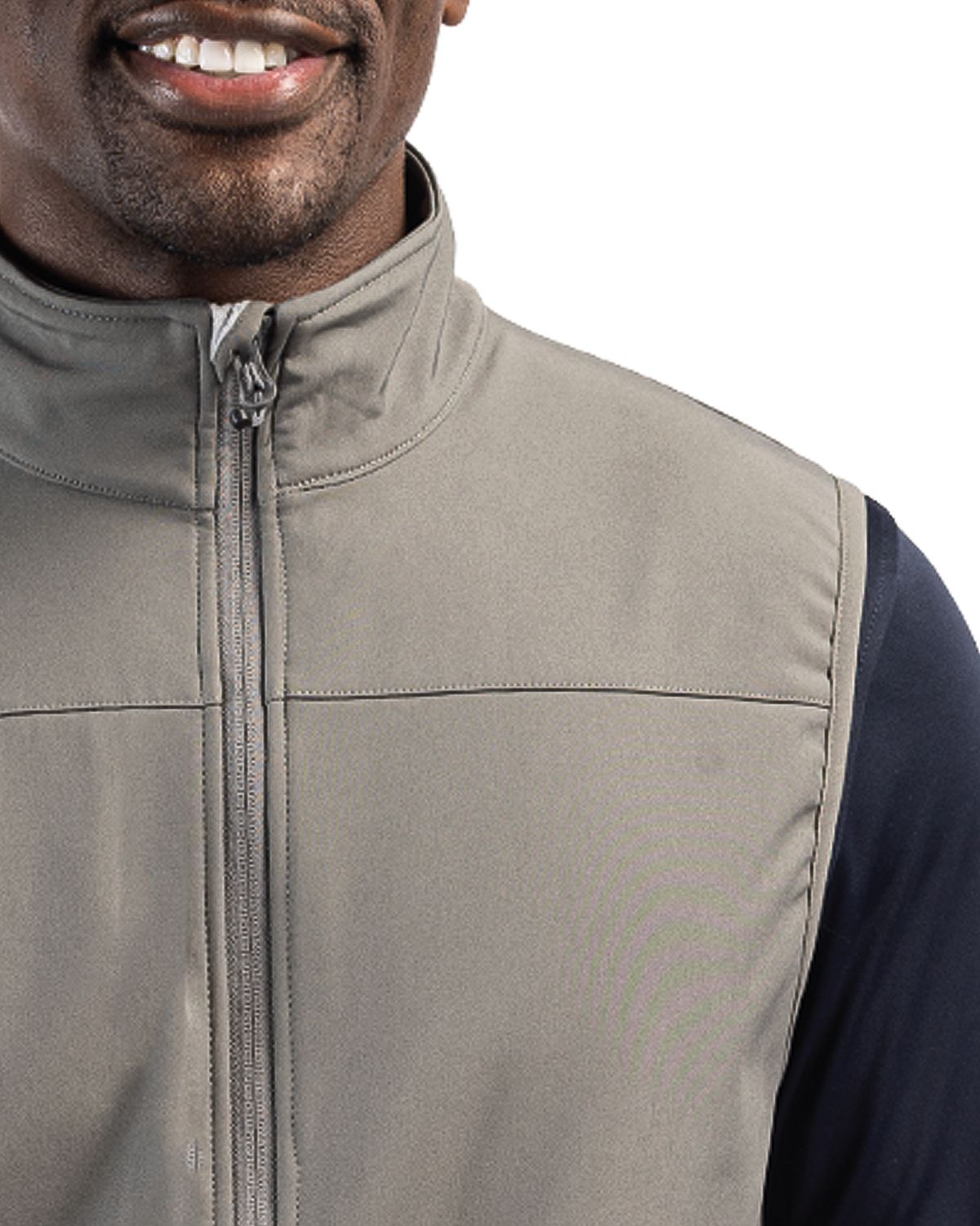 Clique Trail Recycled Stretch Softshell Mens Full Zip Vest 21