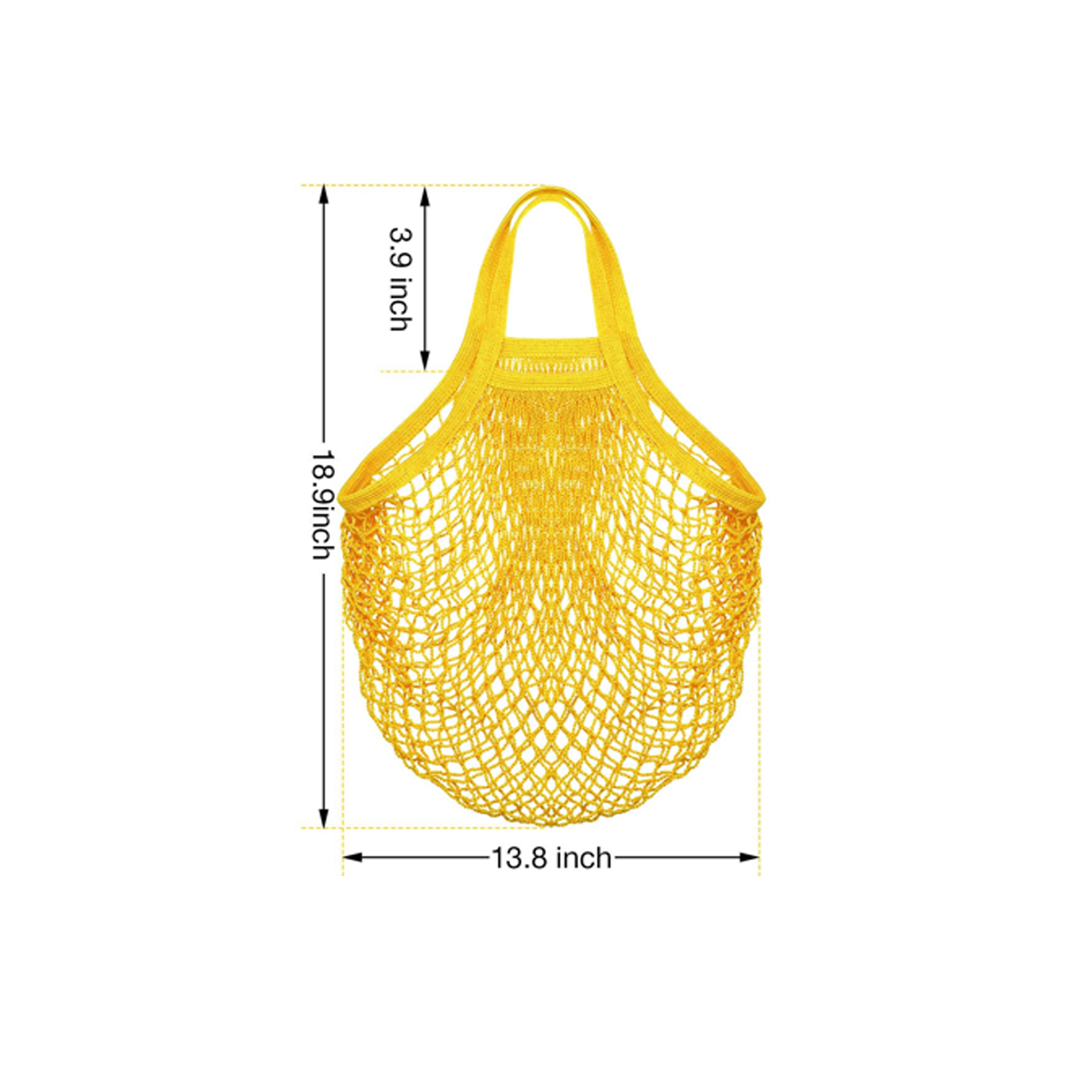 Cotton Mesh Grocery Bags, custom tote bag with logo imprint 2
