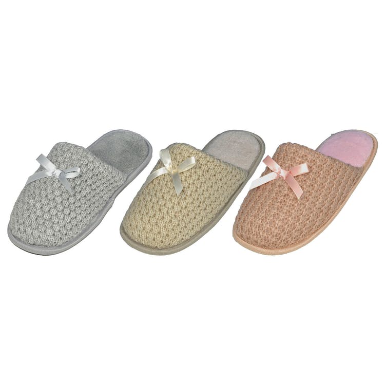 Women's Quilted Slippers - Assorted Sizes S-XL 1