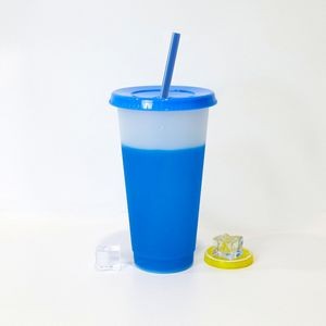 Handy 710ml Clear Plastic Color Changing Cup 4