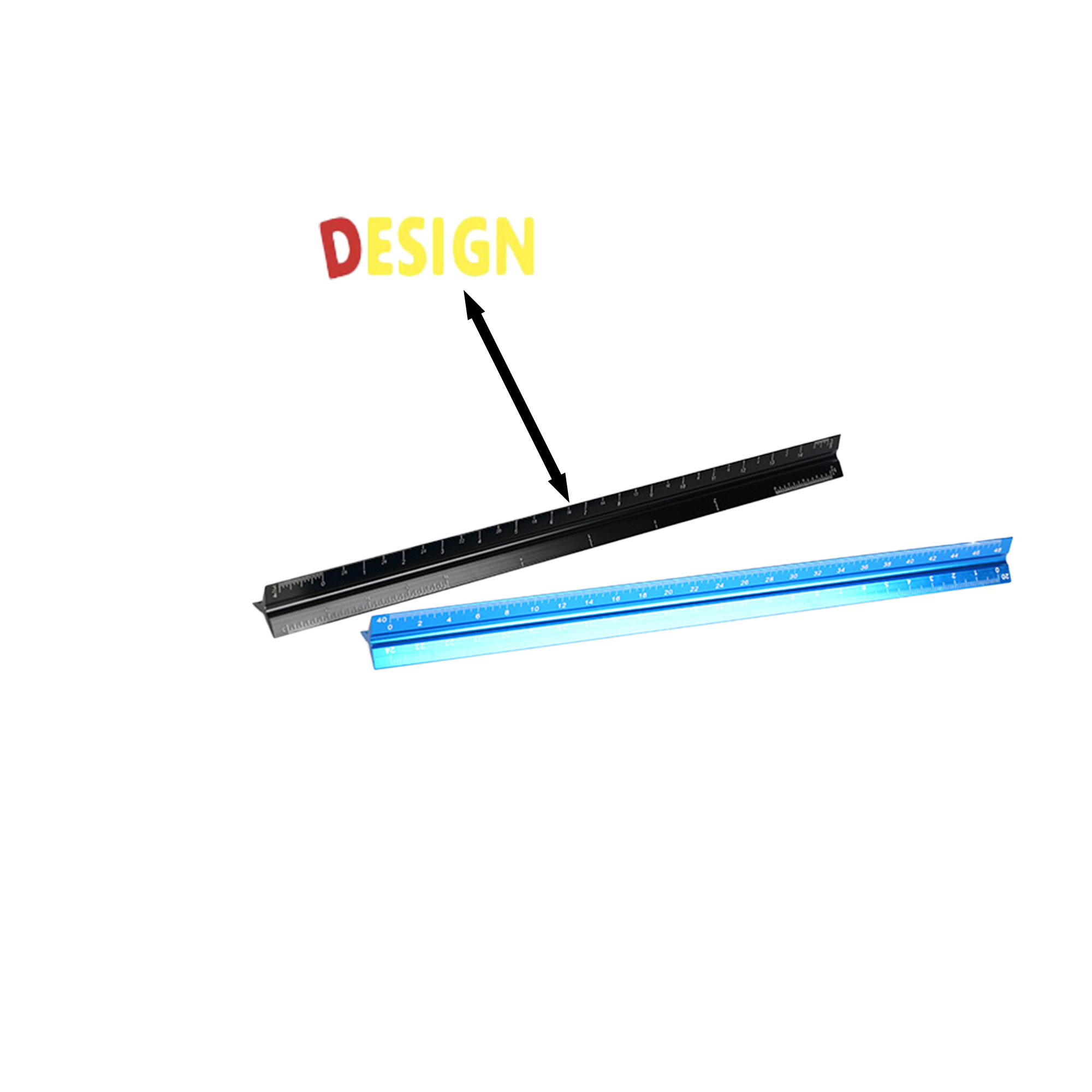 Aluminum Alloy Drawing Ruler 1