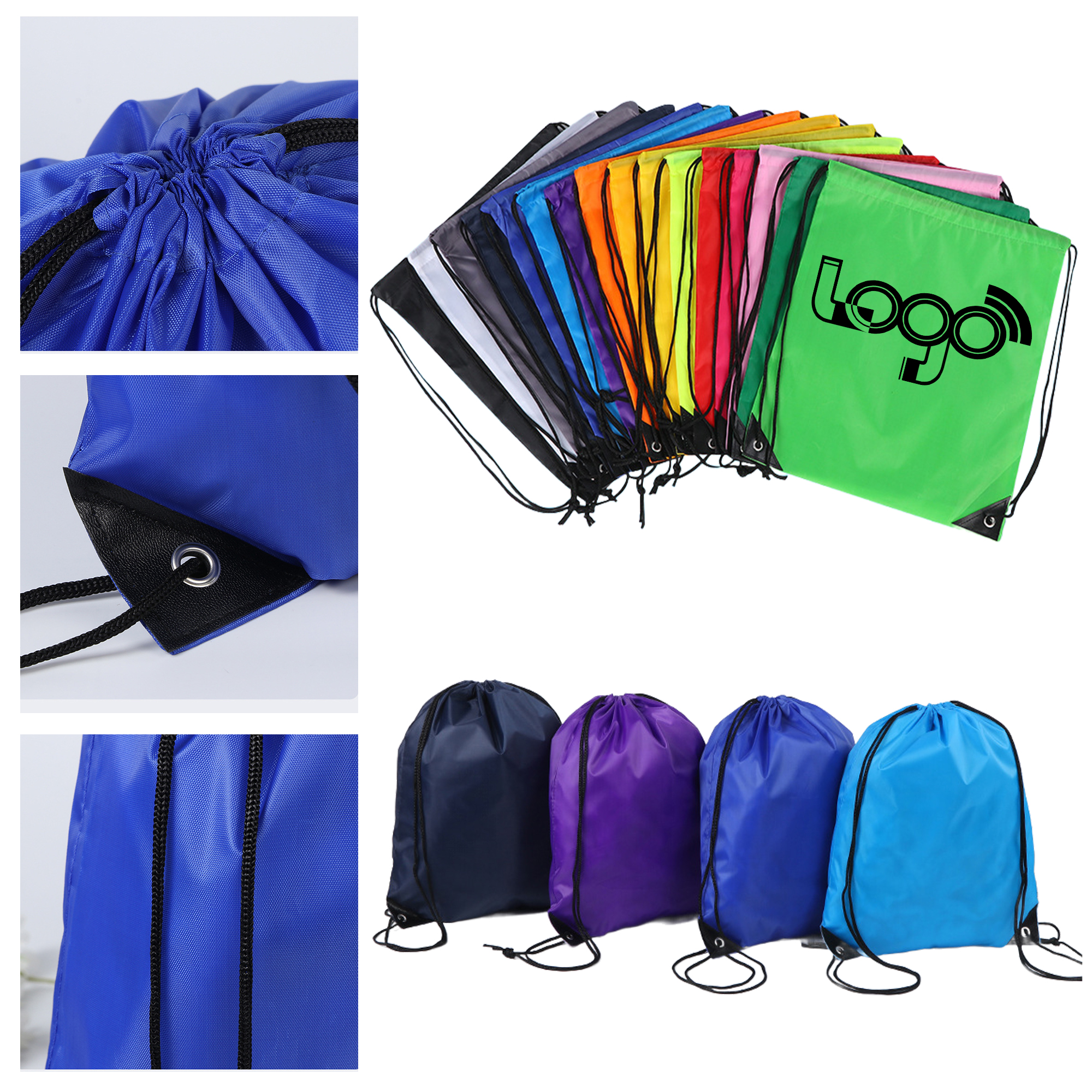 Vibrant Foldable Gym and Promotional Bag 11