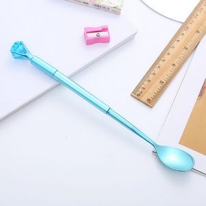 Fork Shaped Pen With Diamond Cap 7
