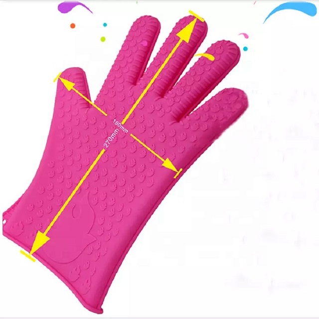 Breast Cancer Awareness Oven & BBQ Silicone Gloves 4