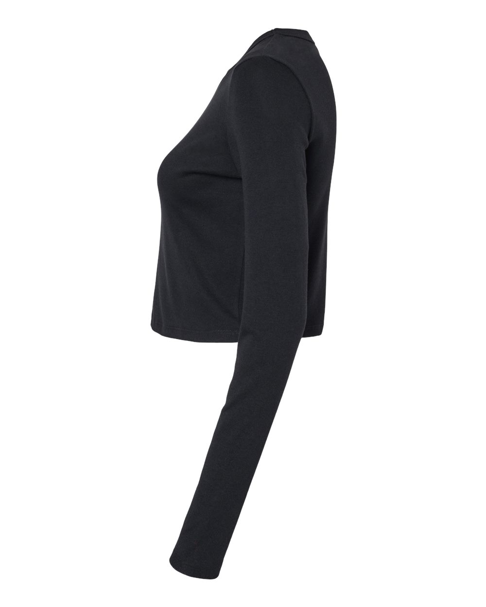 Women's Micro Rib Long Sleeve Baby Tee - 1501 16
