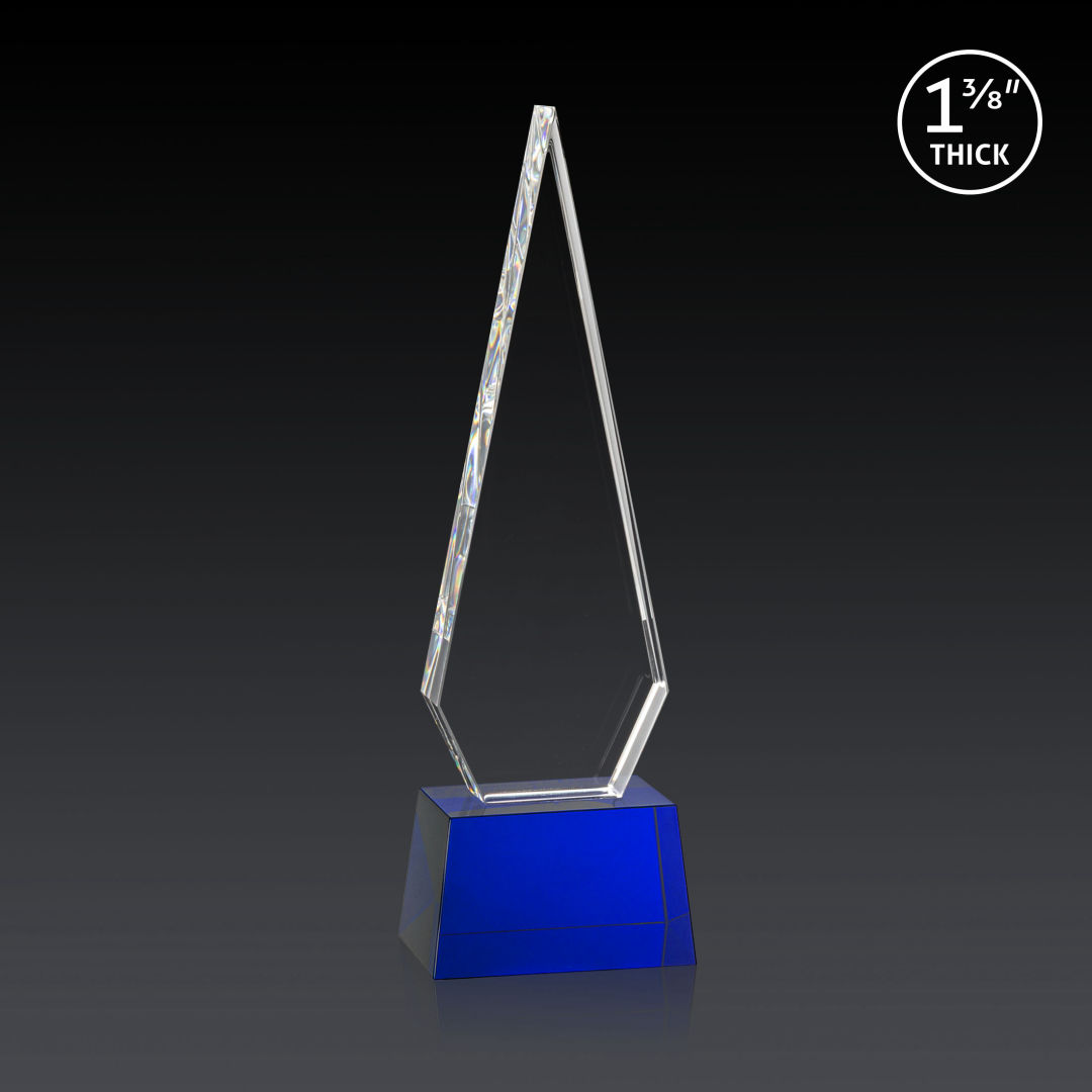 Springfield 3D Award on Robson Base - Blue 1