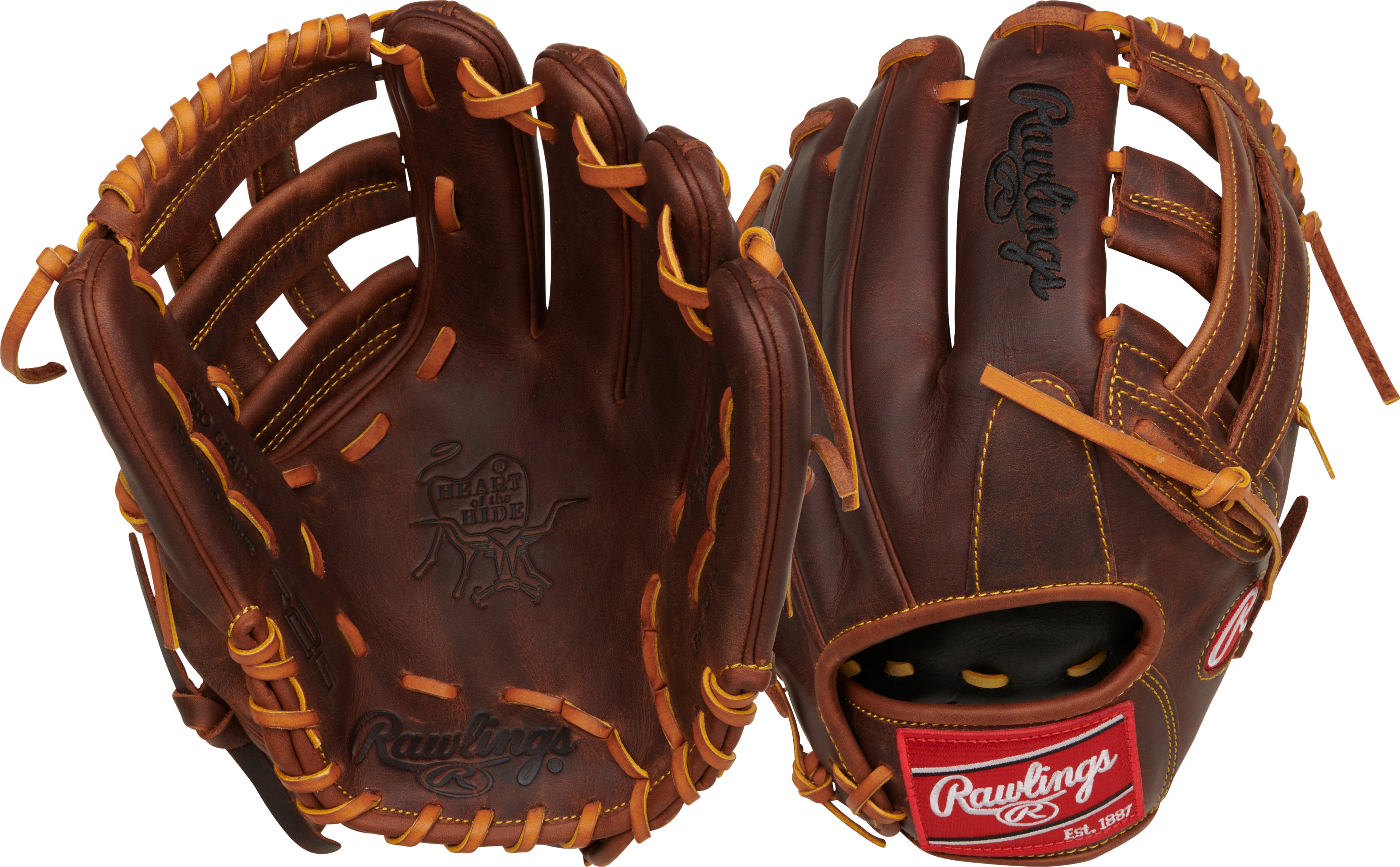 Rawlings Heart of the Hide 12 in Baseball Glove, Infield 2