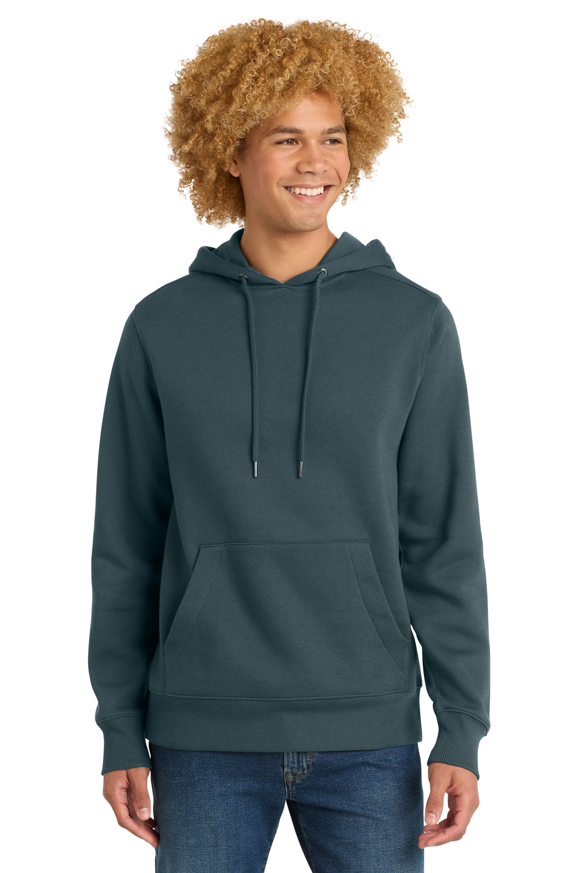 District Perfect Weight Fleece Hoodie DT1101 29
