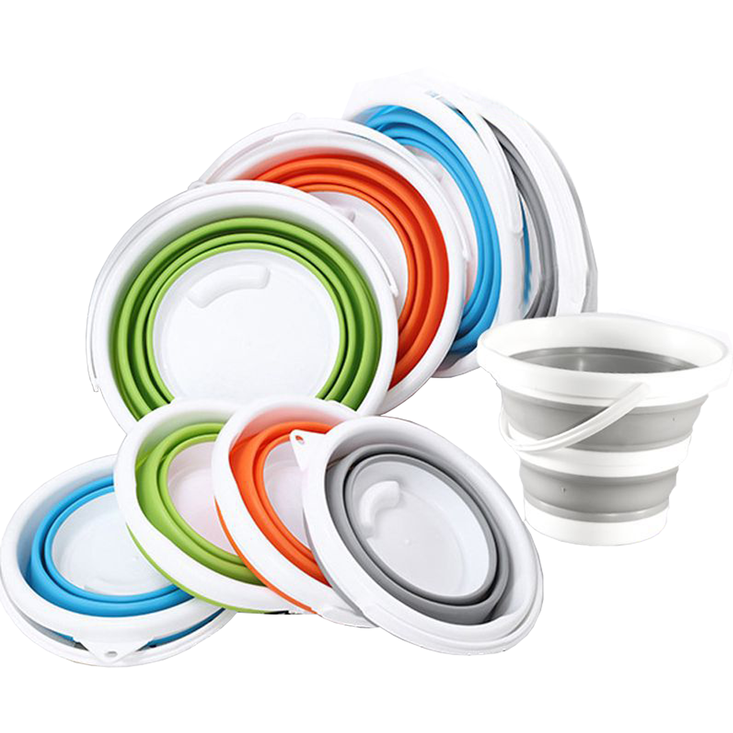 1.3 Gallon Foldable Silicone Bucket 1