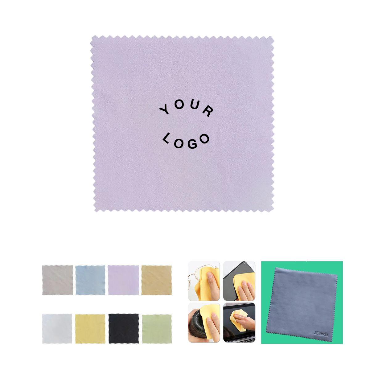 Polyester Microfiber Cloth for Eyewear and Electronics 7