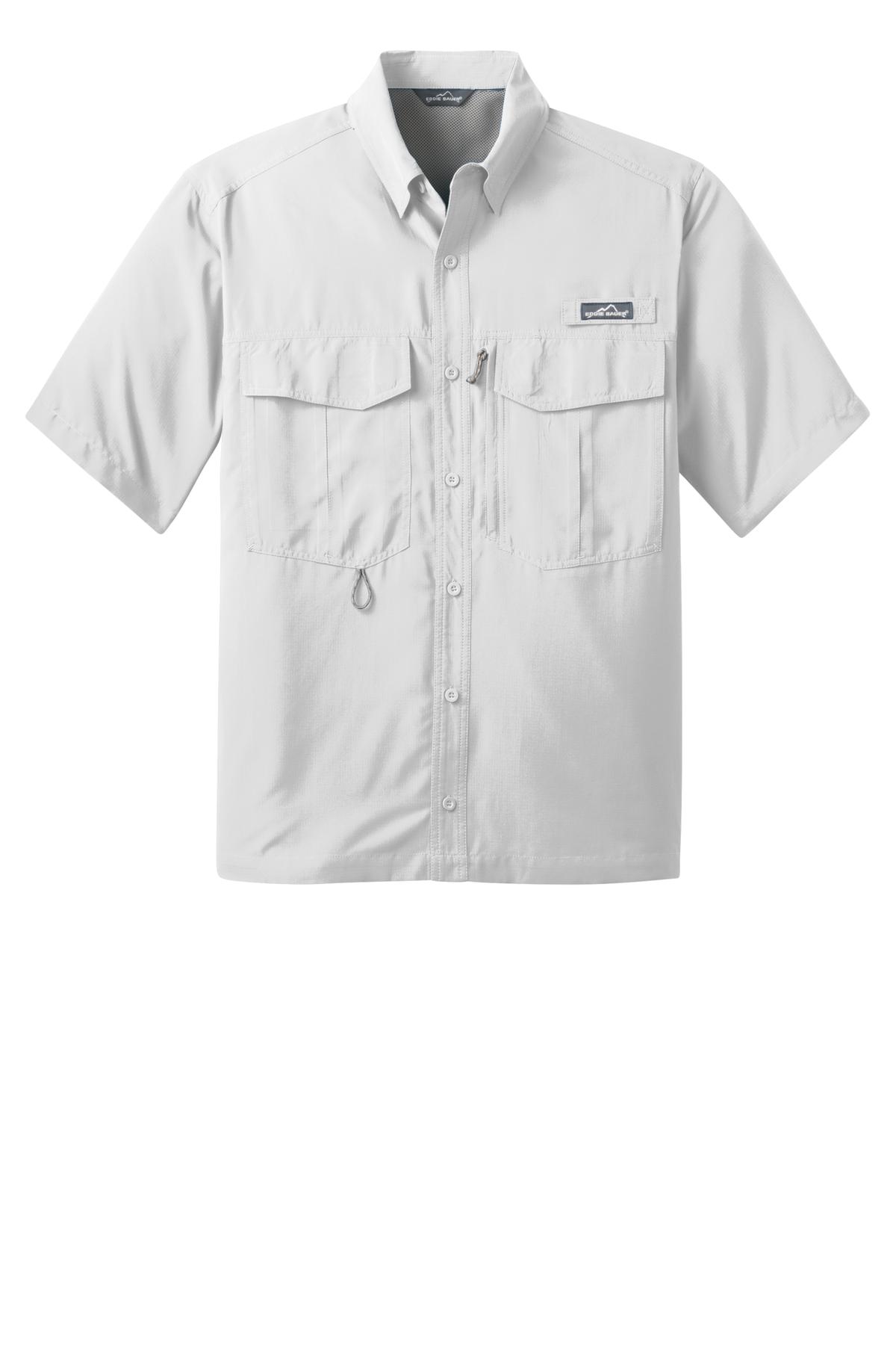 Eddie Bauer Short Sleeve Performance Fishing Shirt EB602 5