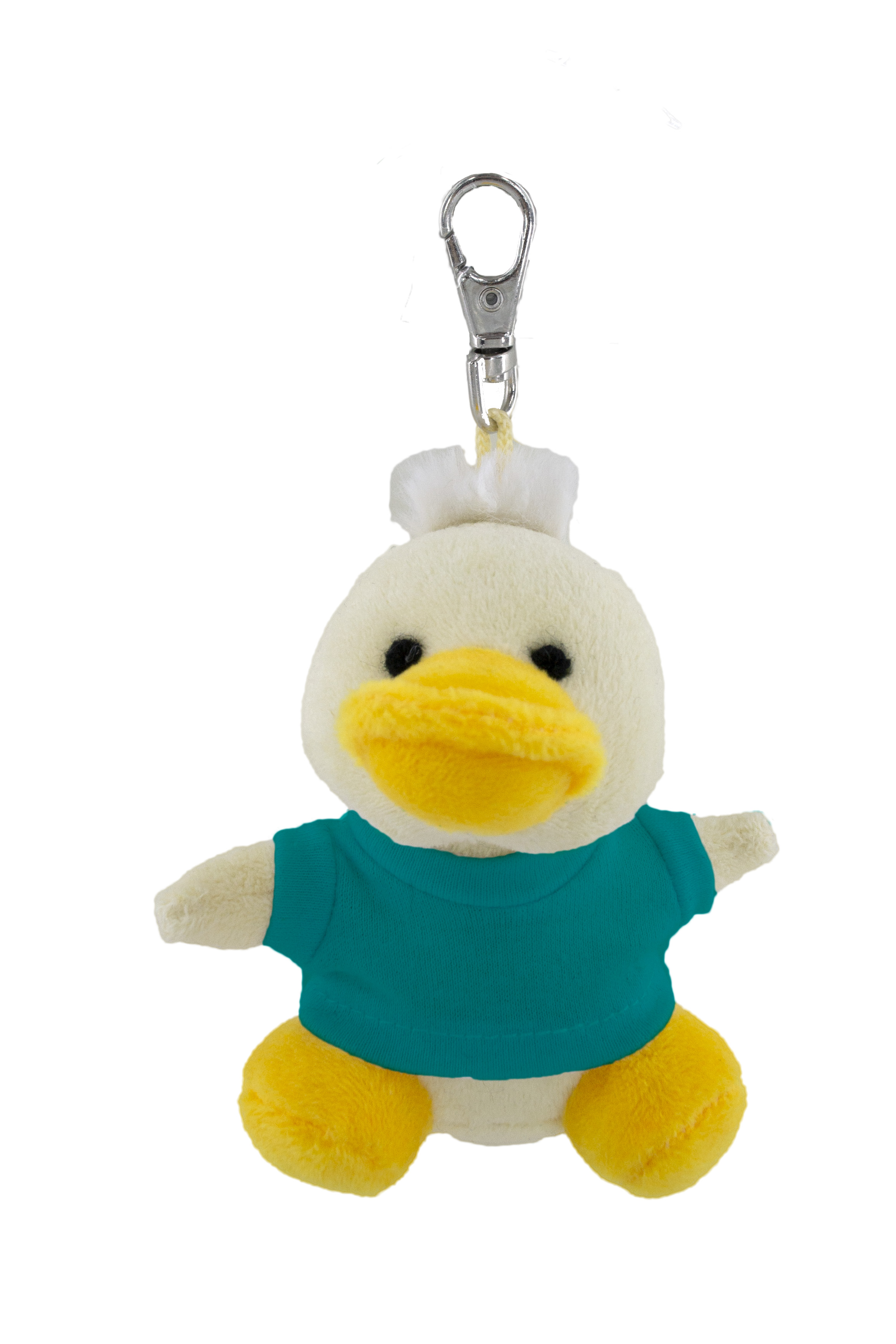 Soft Plush Duck Keychain With Tee 16