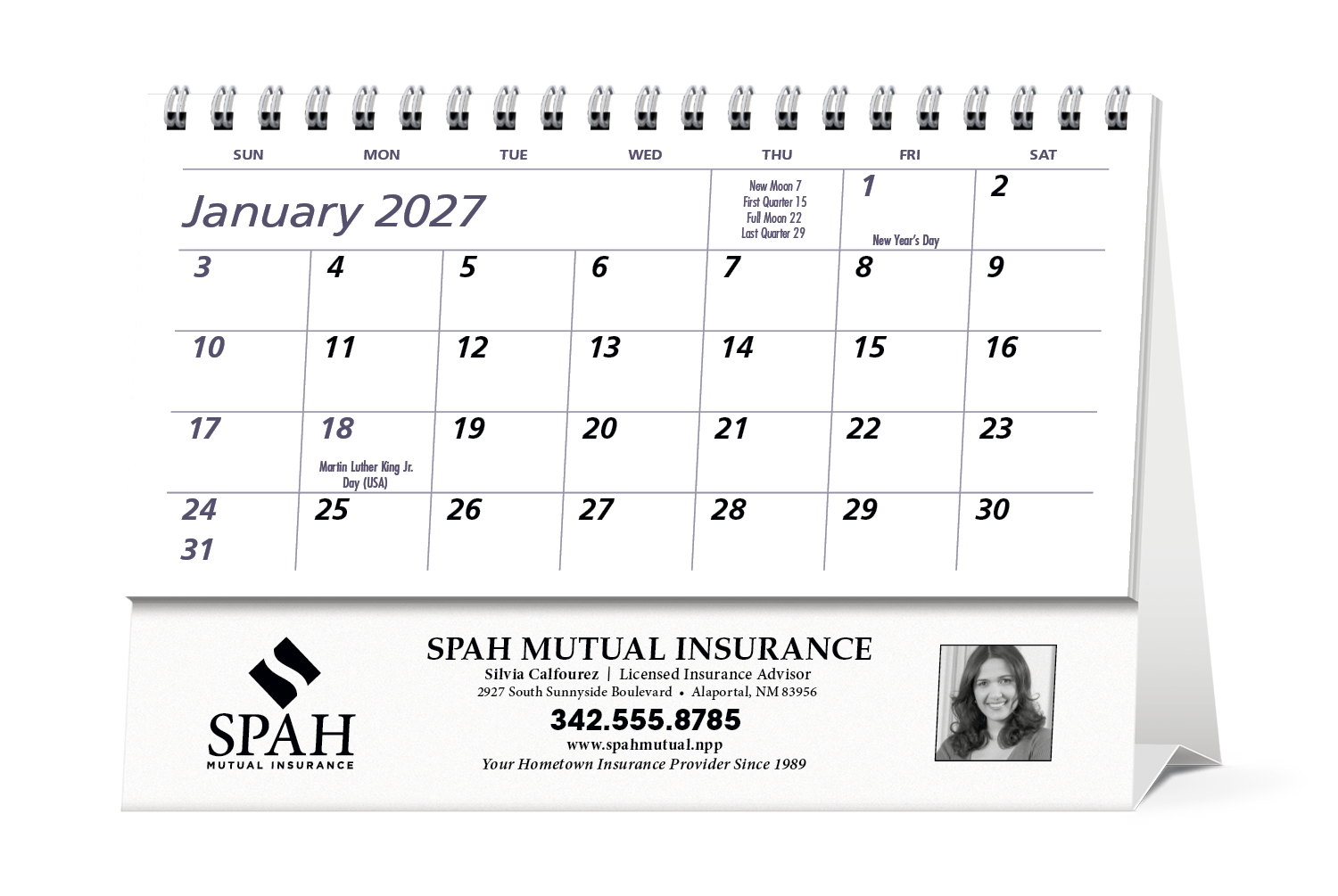 Triumph® Calendars Econo Desk Calendar 22