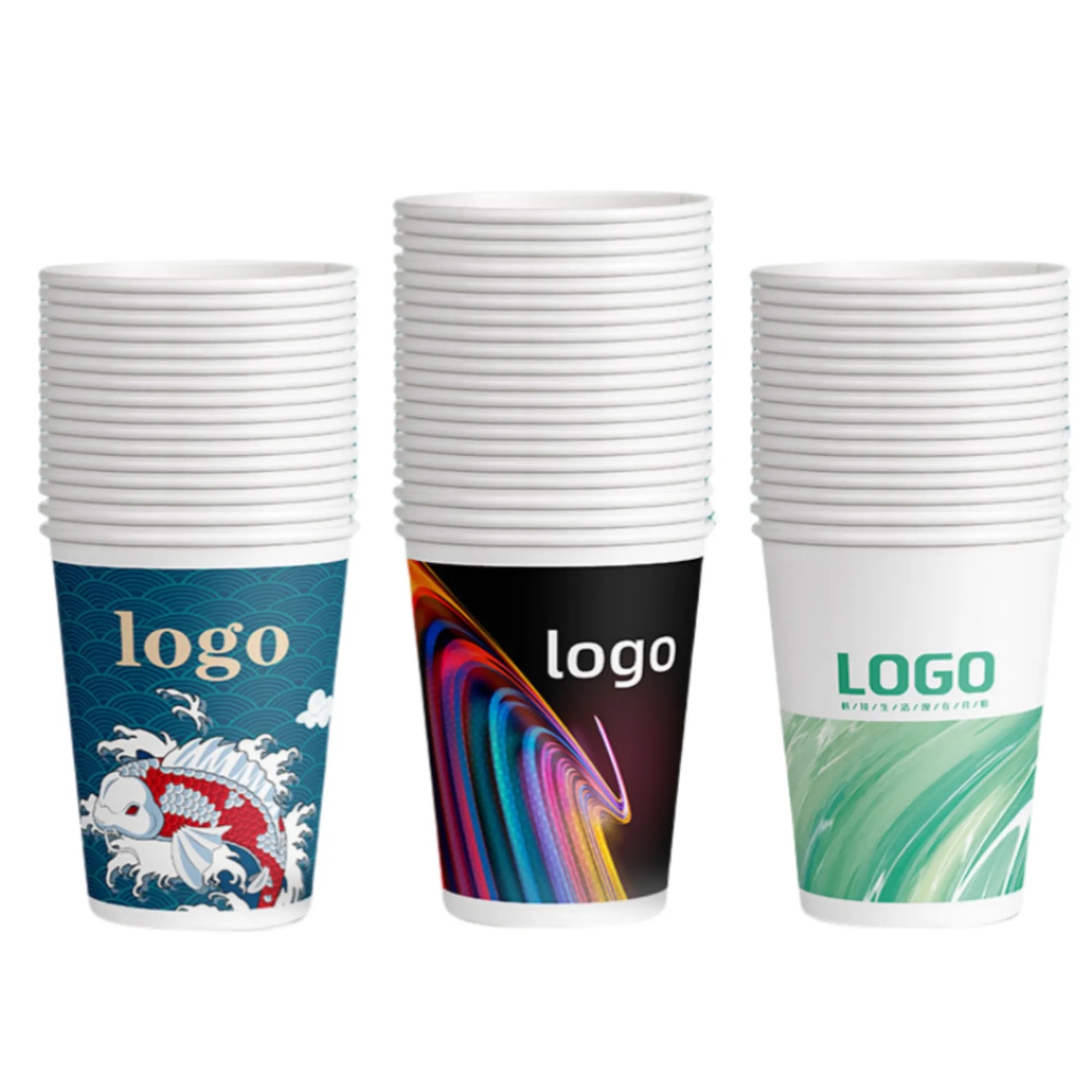 9OZ Disposable Paper Cup MOQ 1000 4