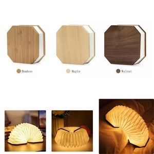 Solid Wood Nordic Style Net Red Night Light 1
