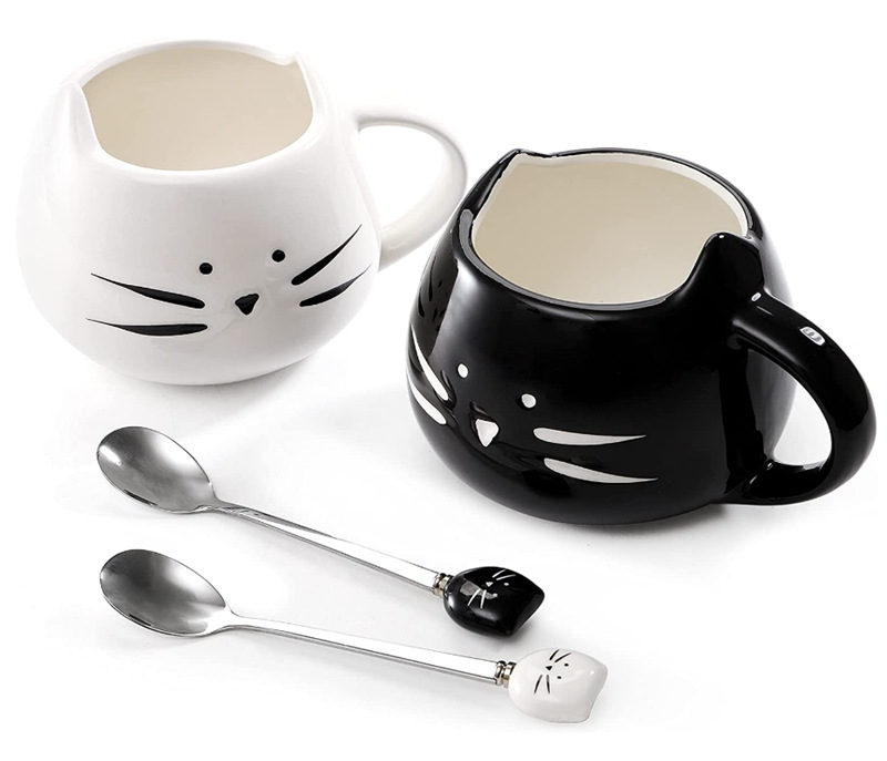 Ceramic Cat Coffee Mug 11