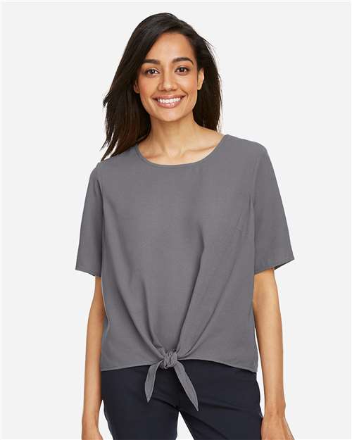 Women's Perfect Fit™ Tie Front Blouse - DP617W 3