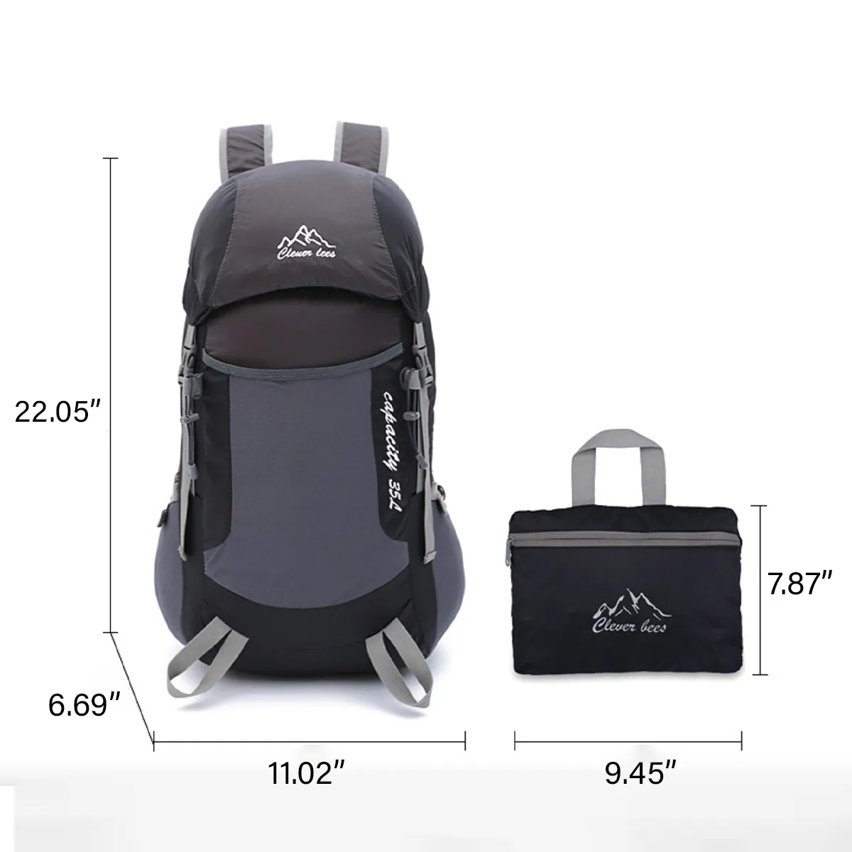 Ultralight Durable Foldable Hiking Backpack Travel Camping 1