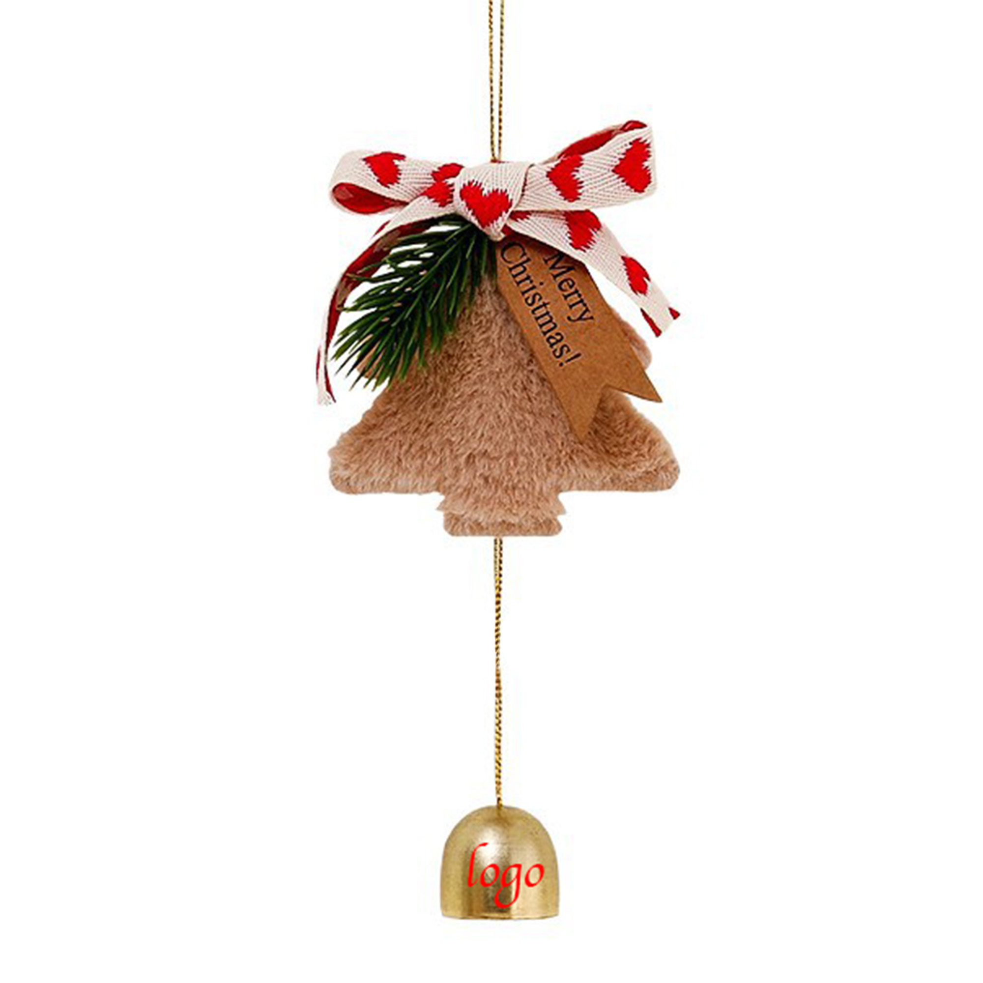 Christmas Tree Bell Ornament 3