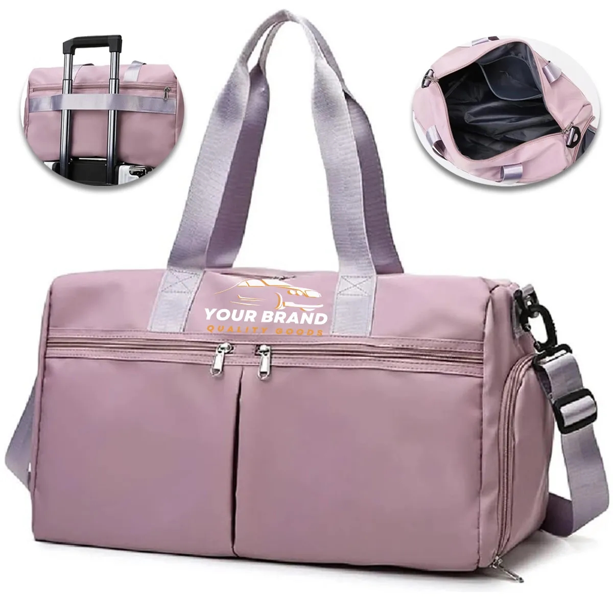Waterproof Large Capacity Dry Wet Separation Sports Bags 3