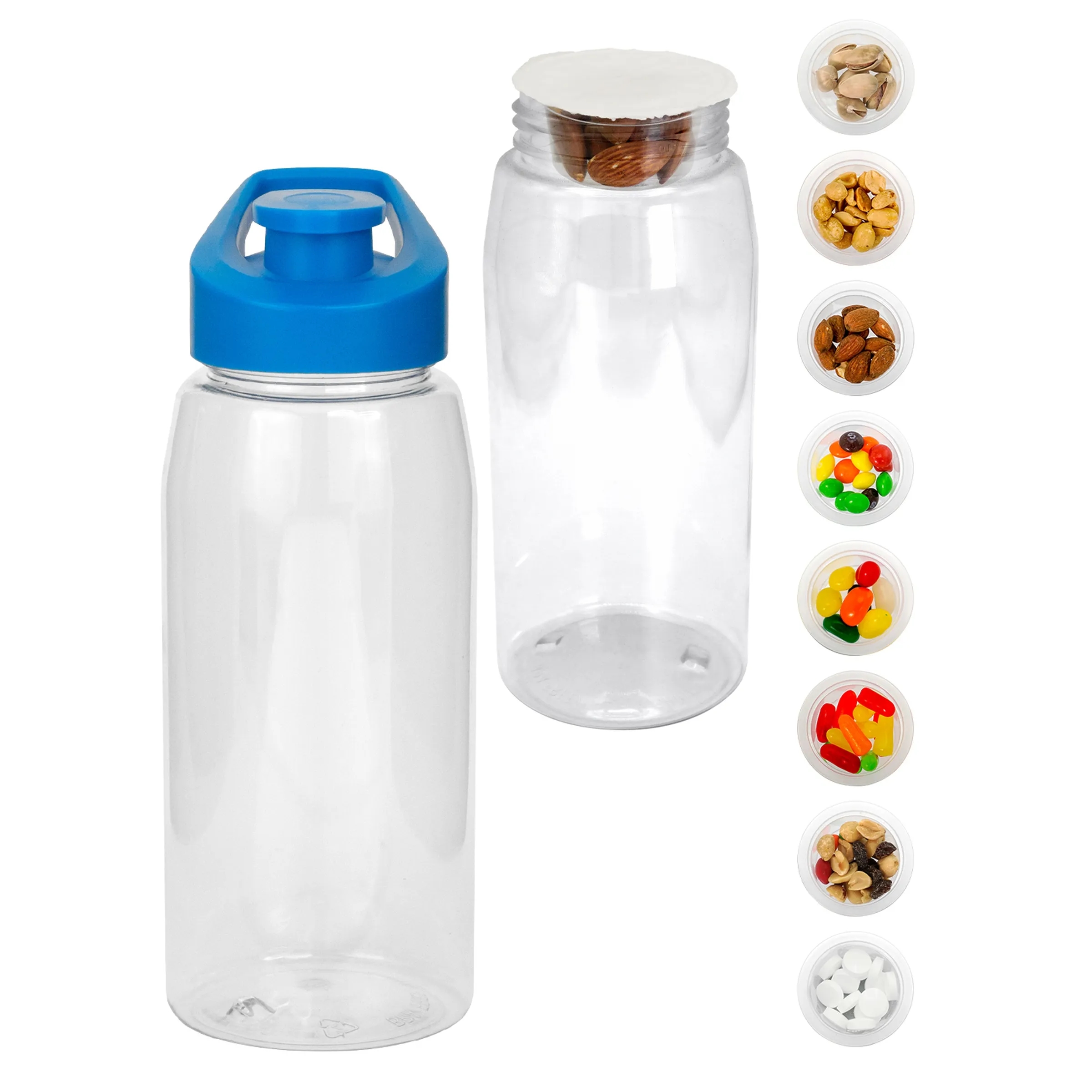 Easy Pour 25 oz. Recycled Snack Bottle 16