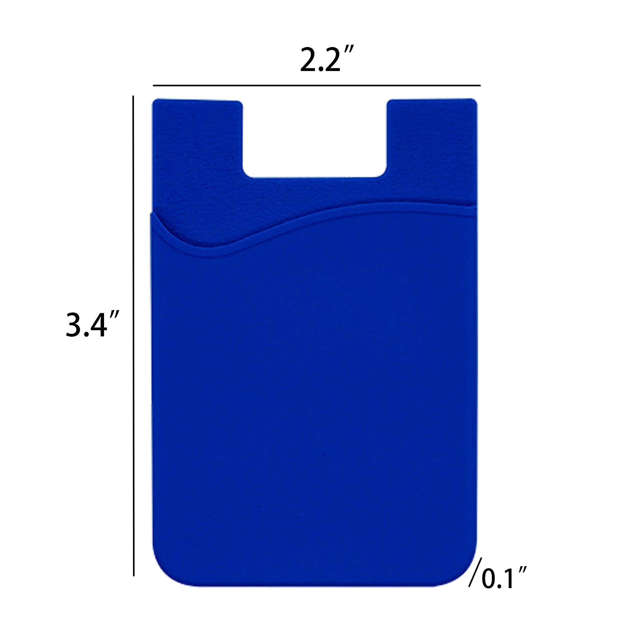 Adhesive Slim Silicone Phone Wallet 4