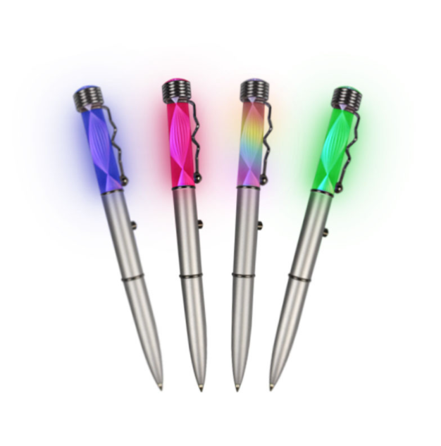Spiral Promotional Multicolor Light Pens 1