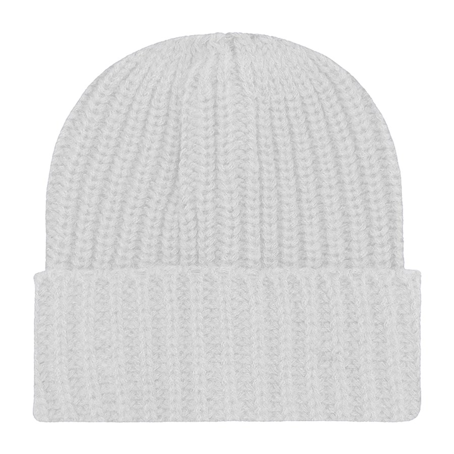 Chunky Ribbed Cuffed Beanie with Custom Logo - 100% Acrylic 72
