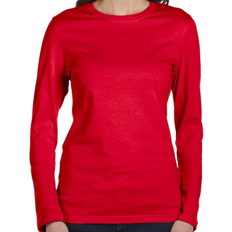 Bella Ladies Jersey Long-Sleeve T-Shirt 3