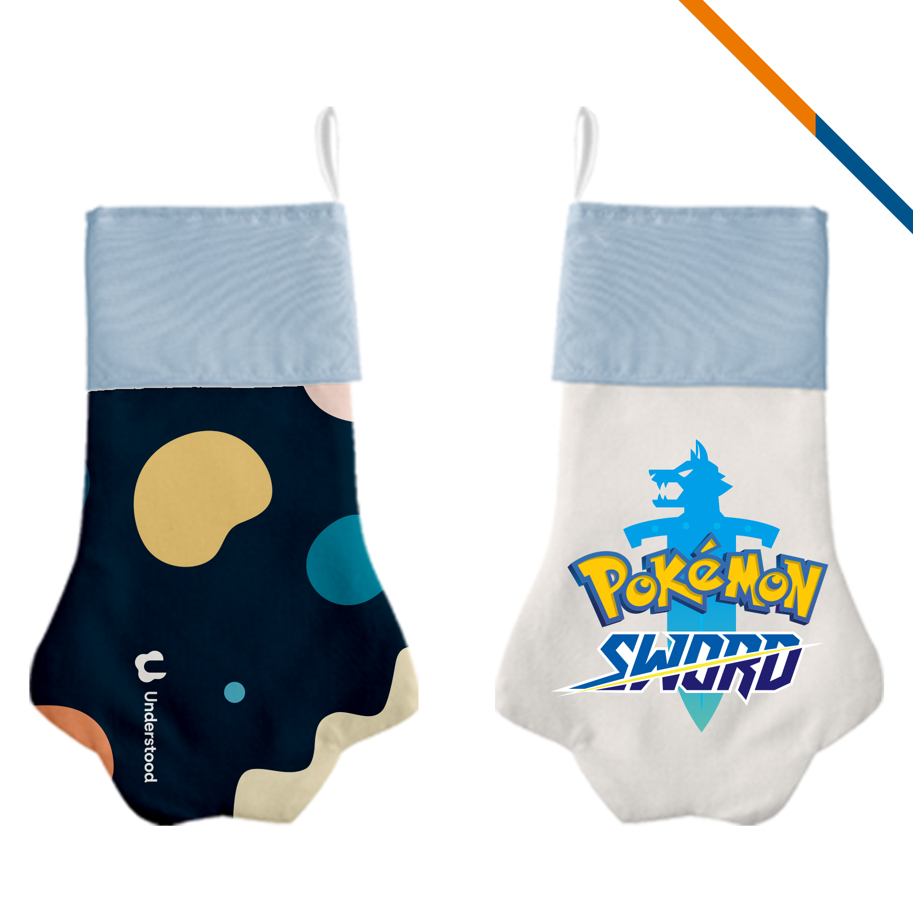 Jude Christmas Stocking, custom tote bag with logo imprint 4