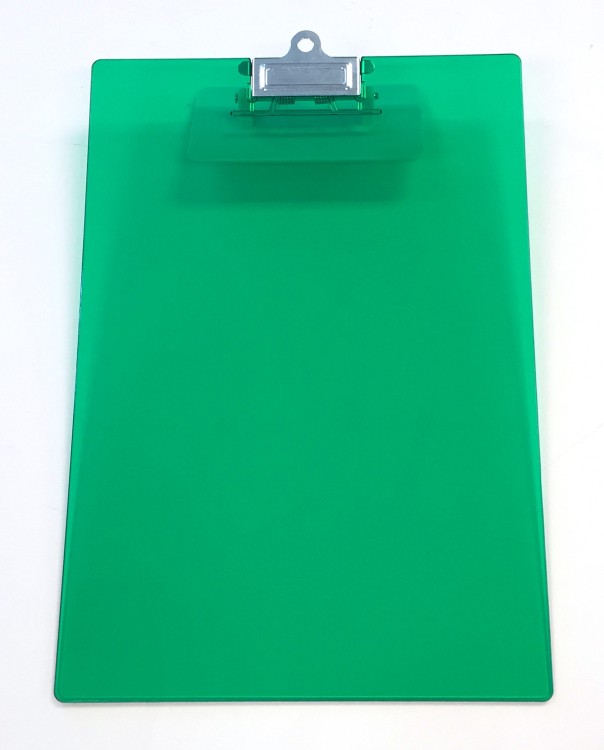 Letter Size Clipboard w/Dual Power Calculator Clip 33