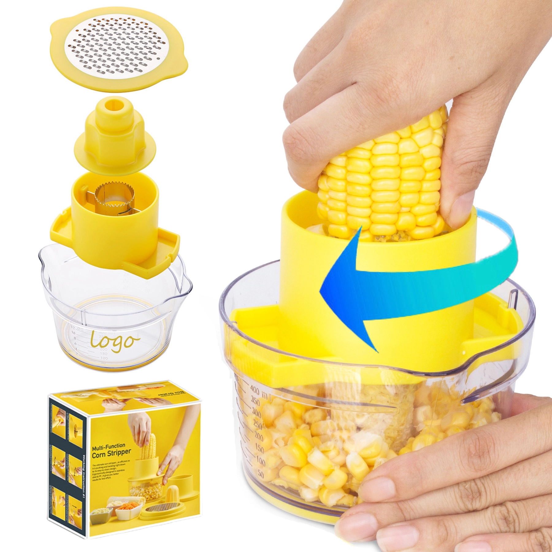 4-in-1 Corn Thresher Sets 2