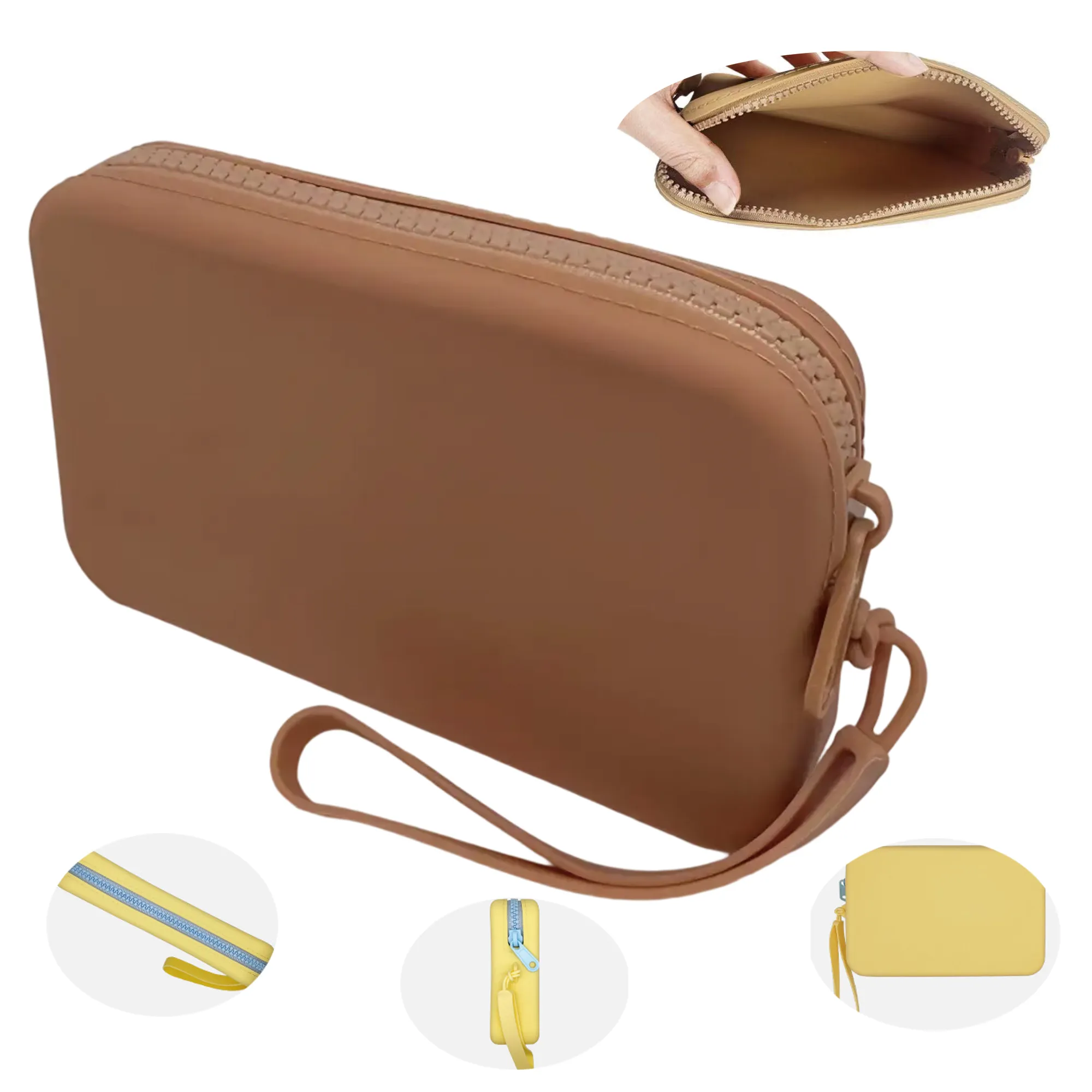 Silicone Storage Bag Travel Portable Home Use 3